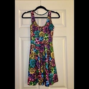 Blackmilk Wrapped Up Reversible Skater Dress S NEW